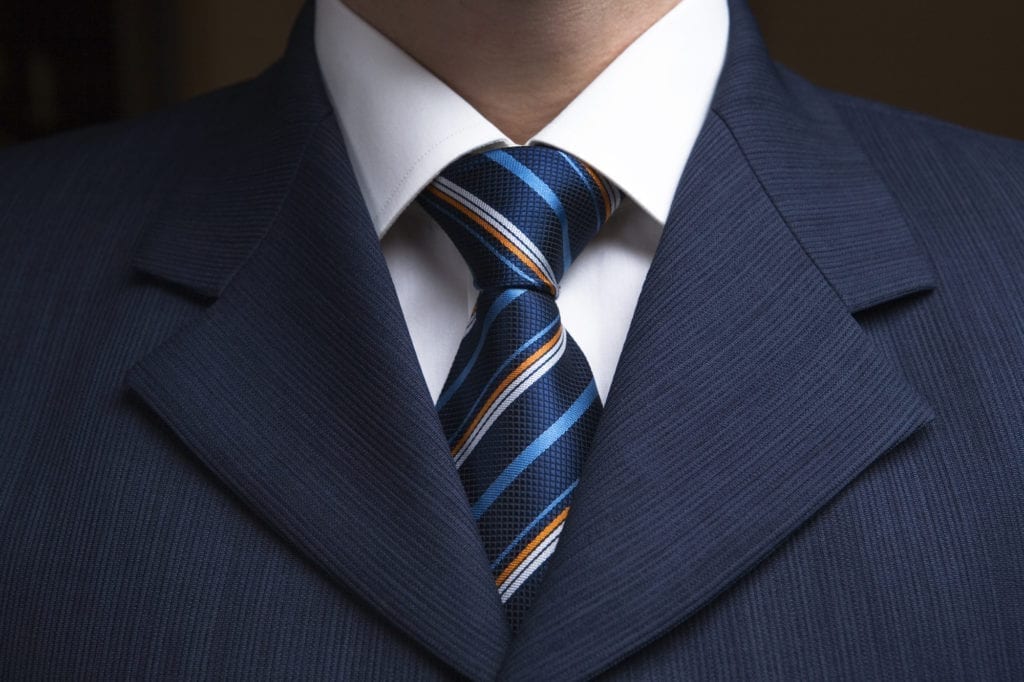 Men's Tie Styles: The Four-In-Hand Knot