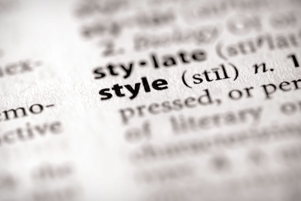 Men's Style Dictionary