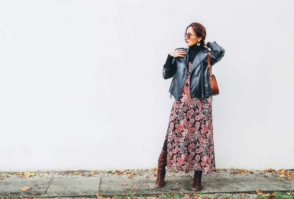How to Layer With Dresses, Avoiding Bulk and Shapelessness This Fall