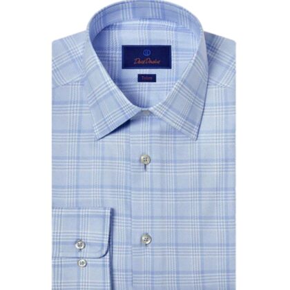 Blue Plaid Shirt