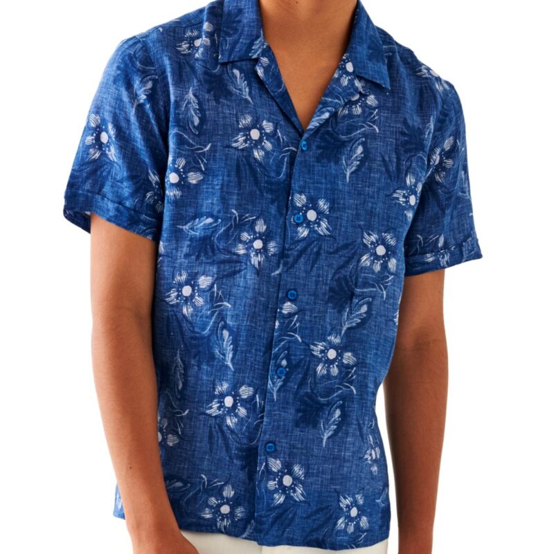 Linen SS Camp Shirt