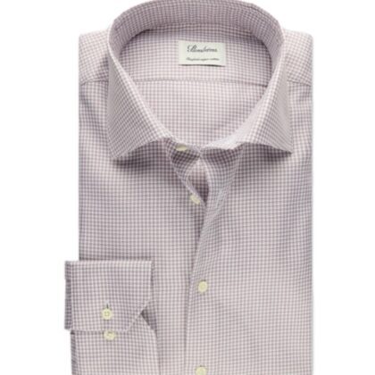 Plum Checked Shirt