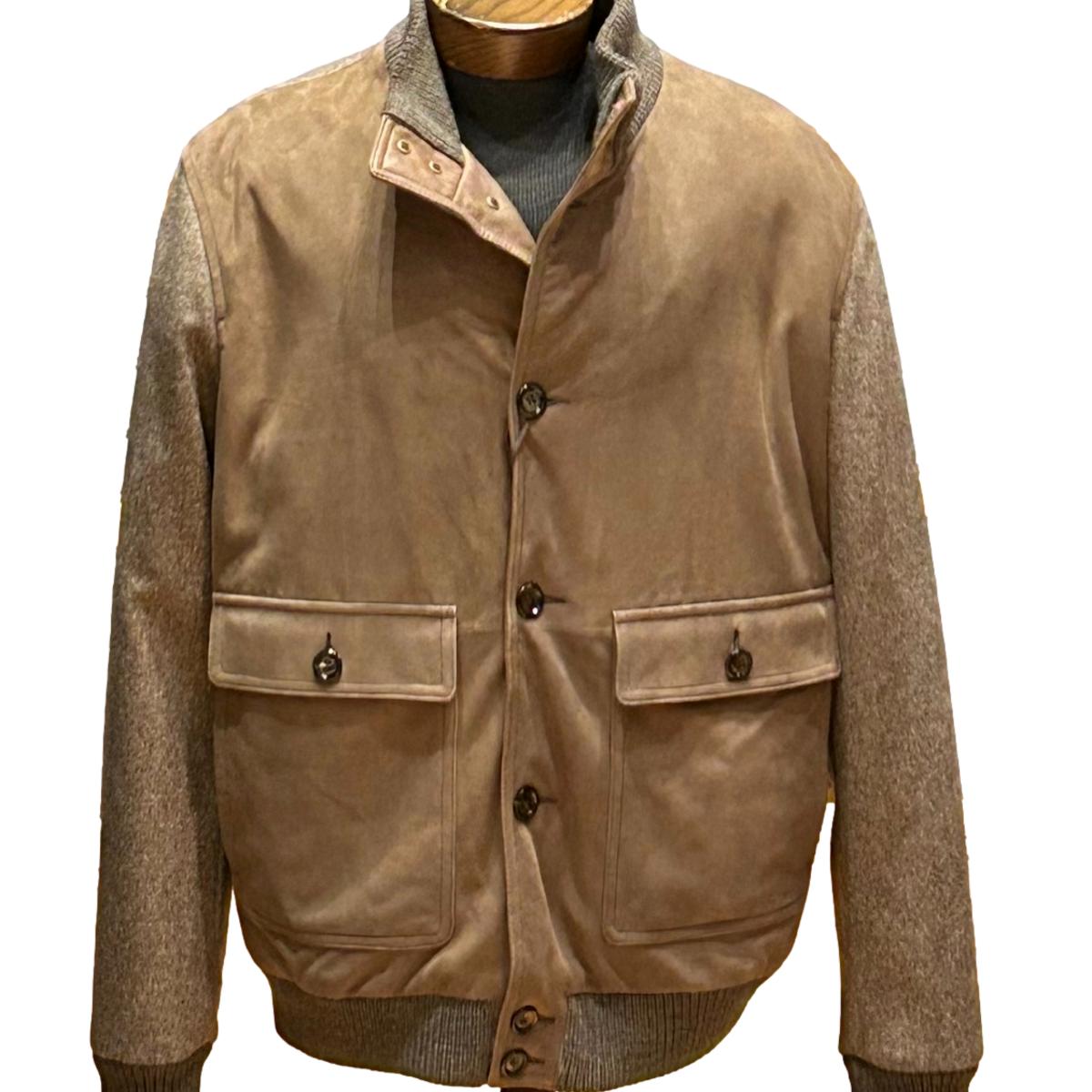 Classic Suede Bomber