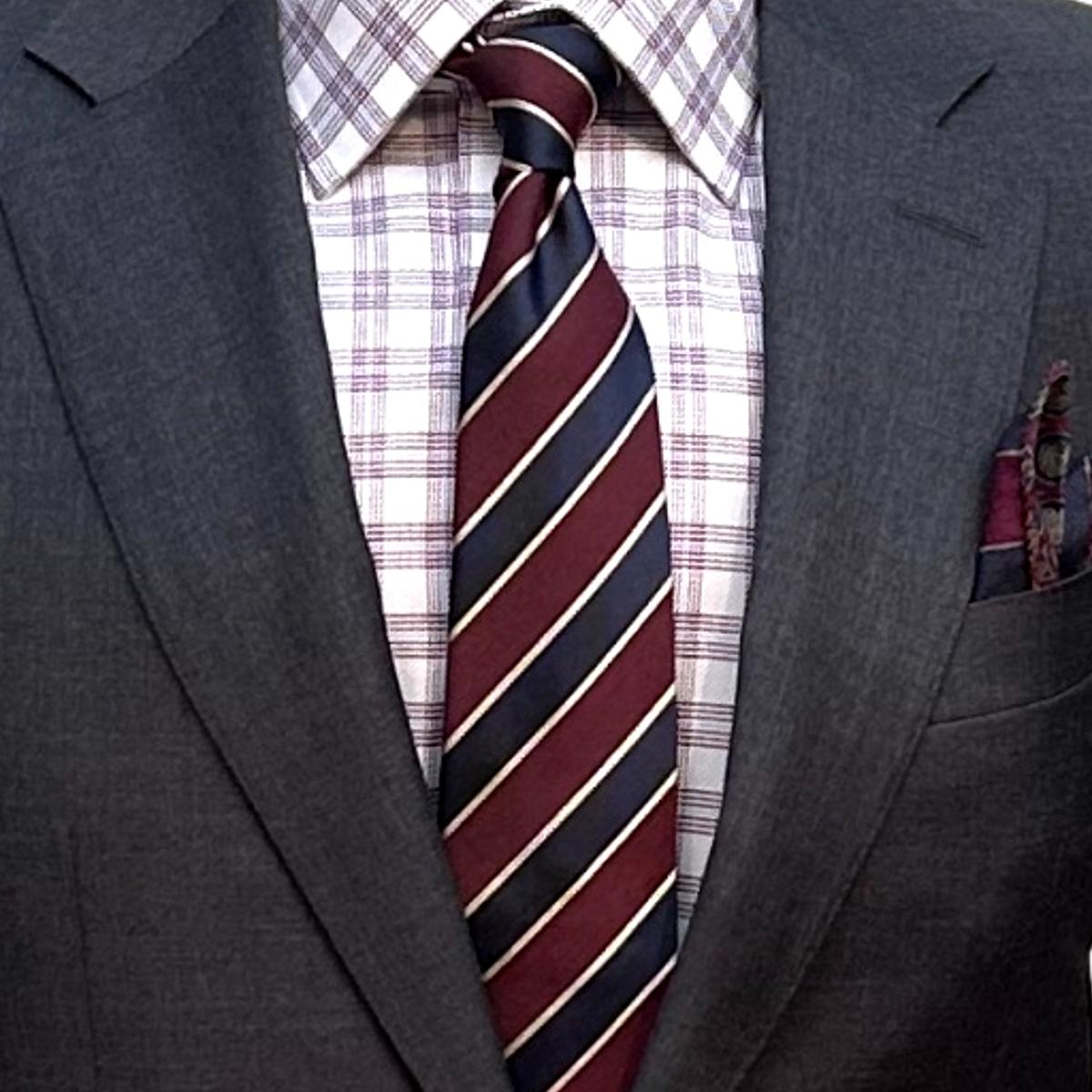 Wool Year Around Bankers Grey Suit