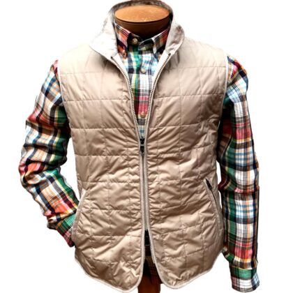 Quilted Nylon Vest from Itlay