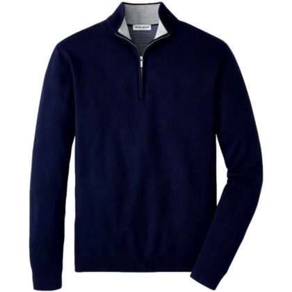 Cotton Quarter Zip