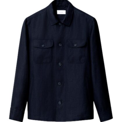 Hybrid Linen Shirt Jacket from Sweden