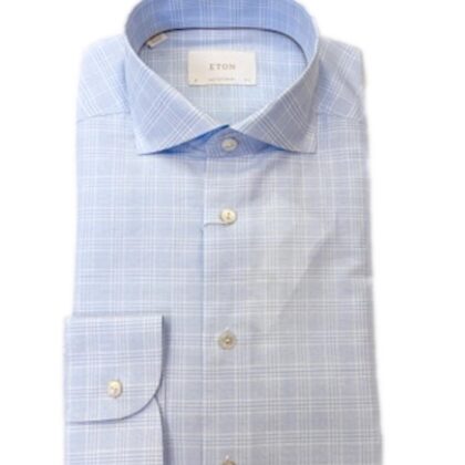 Cotton Linen Plaid Shirt