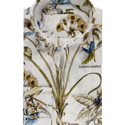 Floral Linen LS Sport Shirt from Sweden