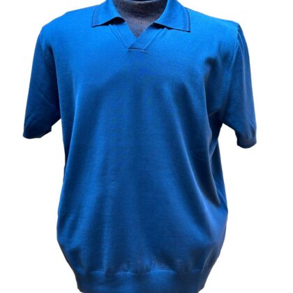 Cotton SS Polo Johnnie Collar