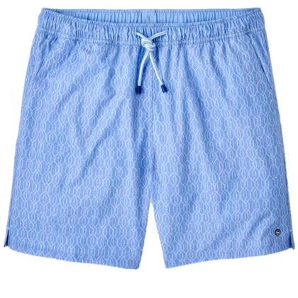 Nautical Ropes Print Bathing Suit