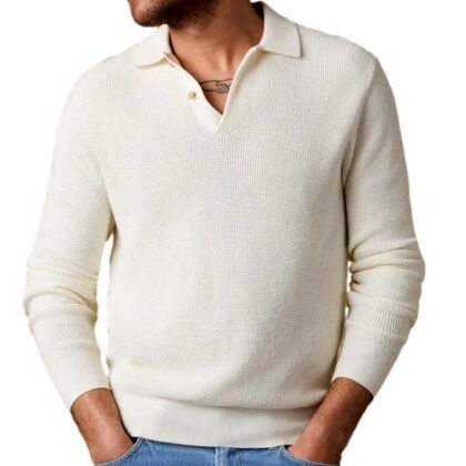 Sunwashed Collared Three Button Polo