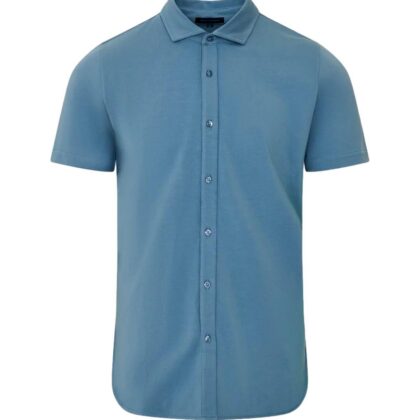 Iconic Button Front SS Knit