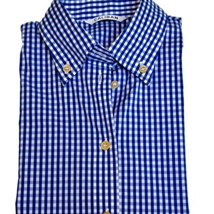 Gingham Button Down Collar