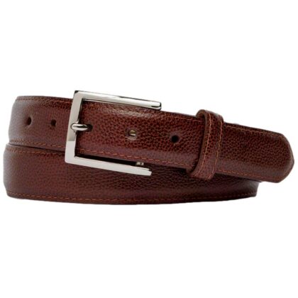 American Bison Leather Belt