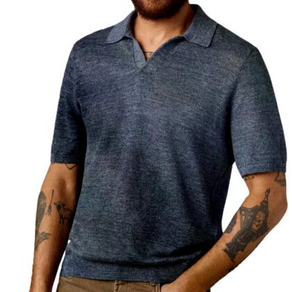 Linen SS Polo