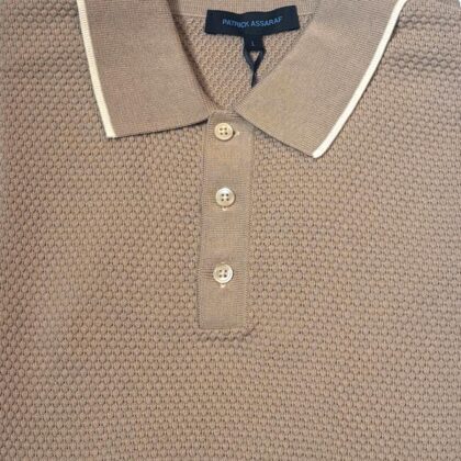 Tipped Seed Stitch SS Knit