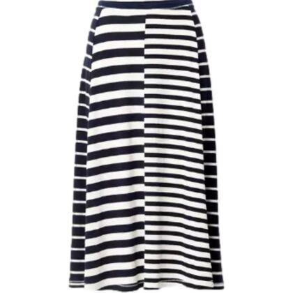 Striped Long Skirt
