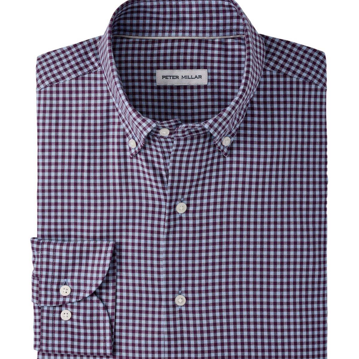 Liam LS Plaid Sport Shirts