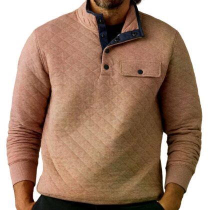 Epic Quilted Pullover Washable Cotton Blend