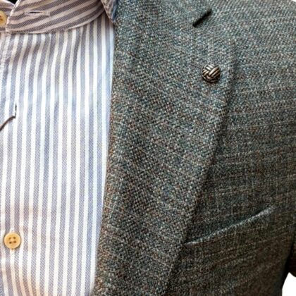 Multi Colored Tweed Sport Coat