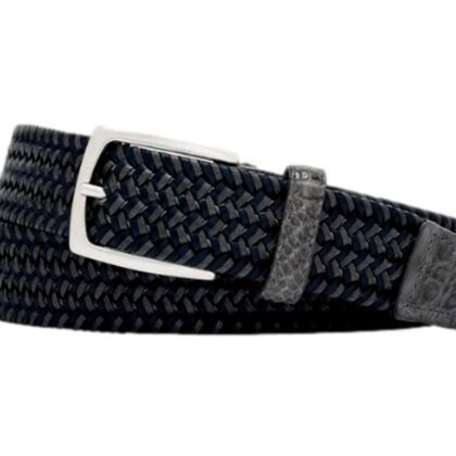 Leather Woven Belt