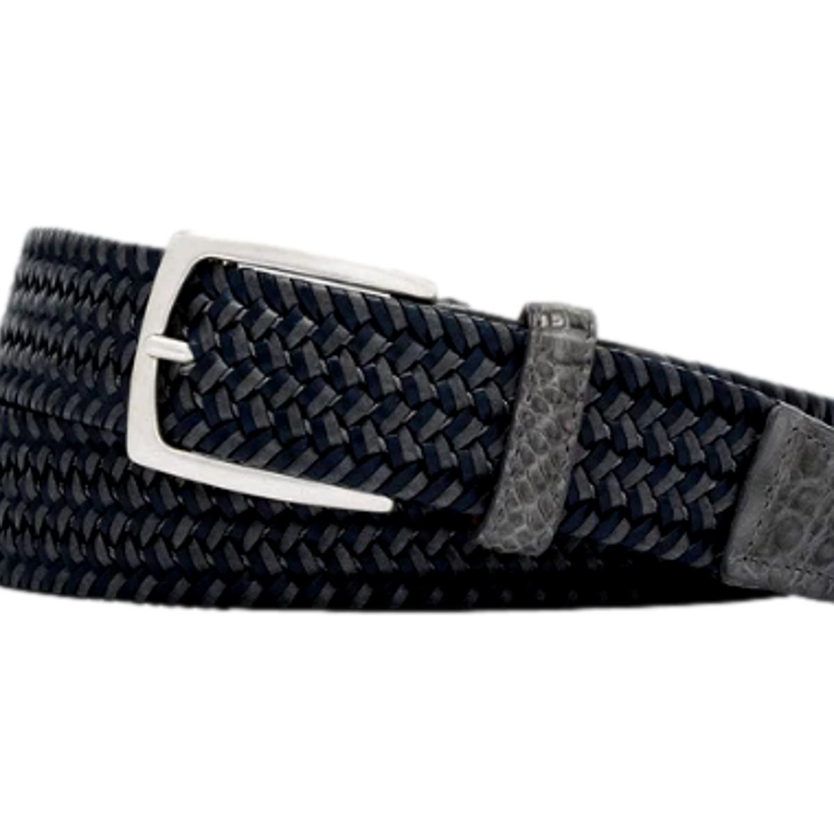 Leather Woven Belt