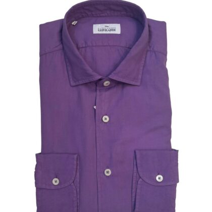 Solid Cotton Brushed LS Shirt