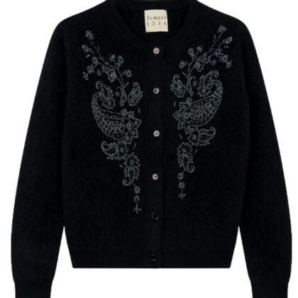 Beaded Paisley Cardigan