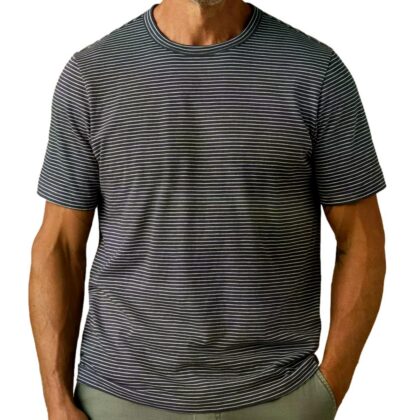 Sunwashed Striped T-Shirt in Organic Cotton
