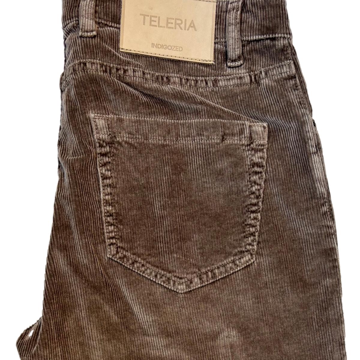 Wide Wale Cord Jeans from Italy