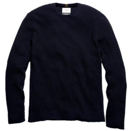 Waffle Crew Cotton Cashmere
