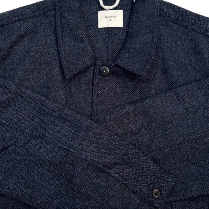 Wool Herringbone Unlined Coat