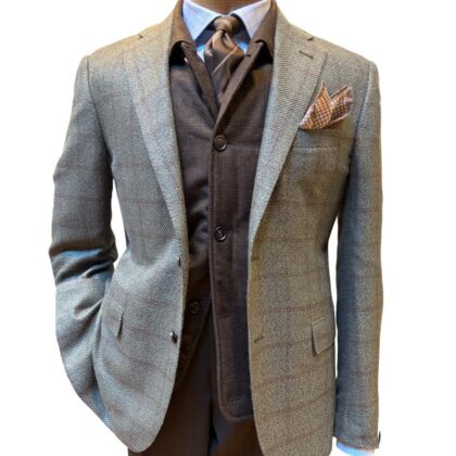Wool and Silk Blend Made in Italy
