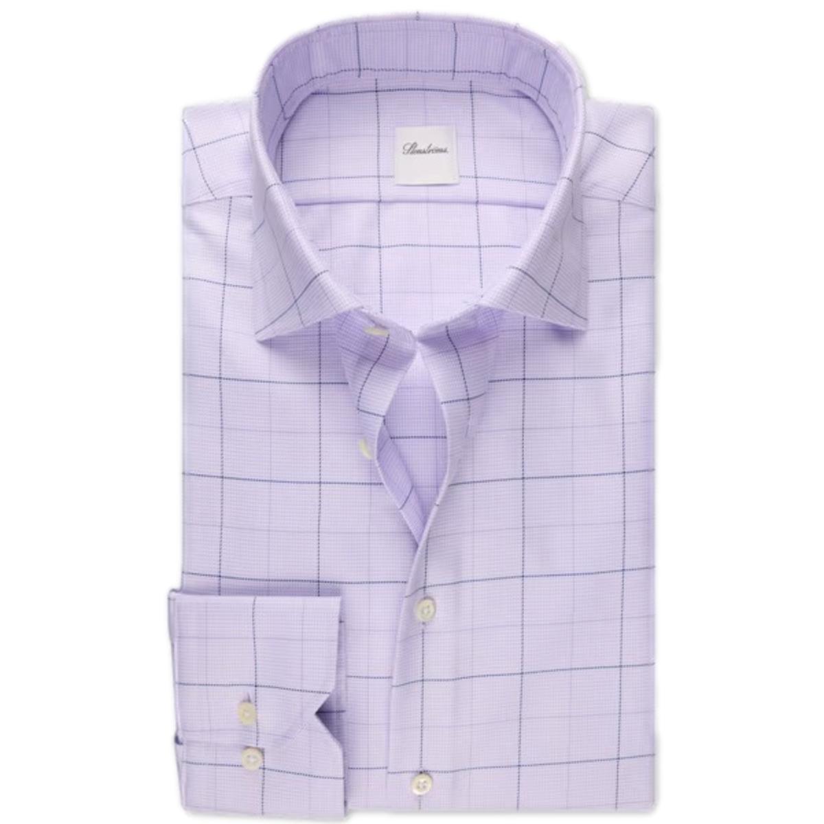 Cotton Purple Window Pane made in Sweden