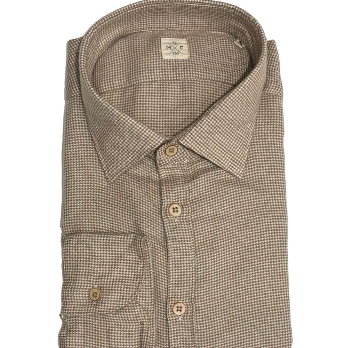 Checked Flannel in Cotton from Europe
