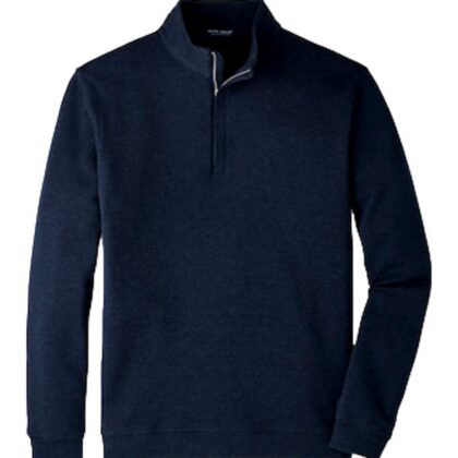 Grant Quarter Zip Cotton Cashmere