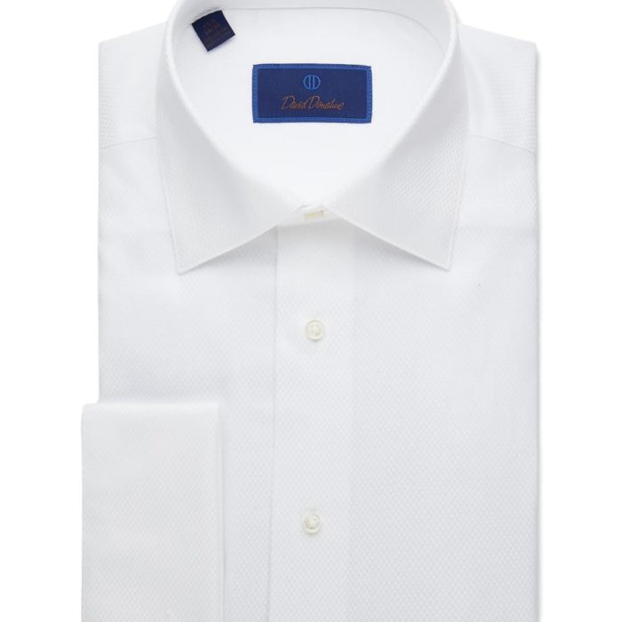 All Cotton Formal Shirt, Pique Weave - Family Britches